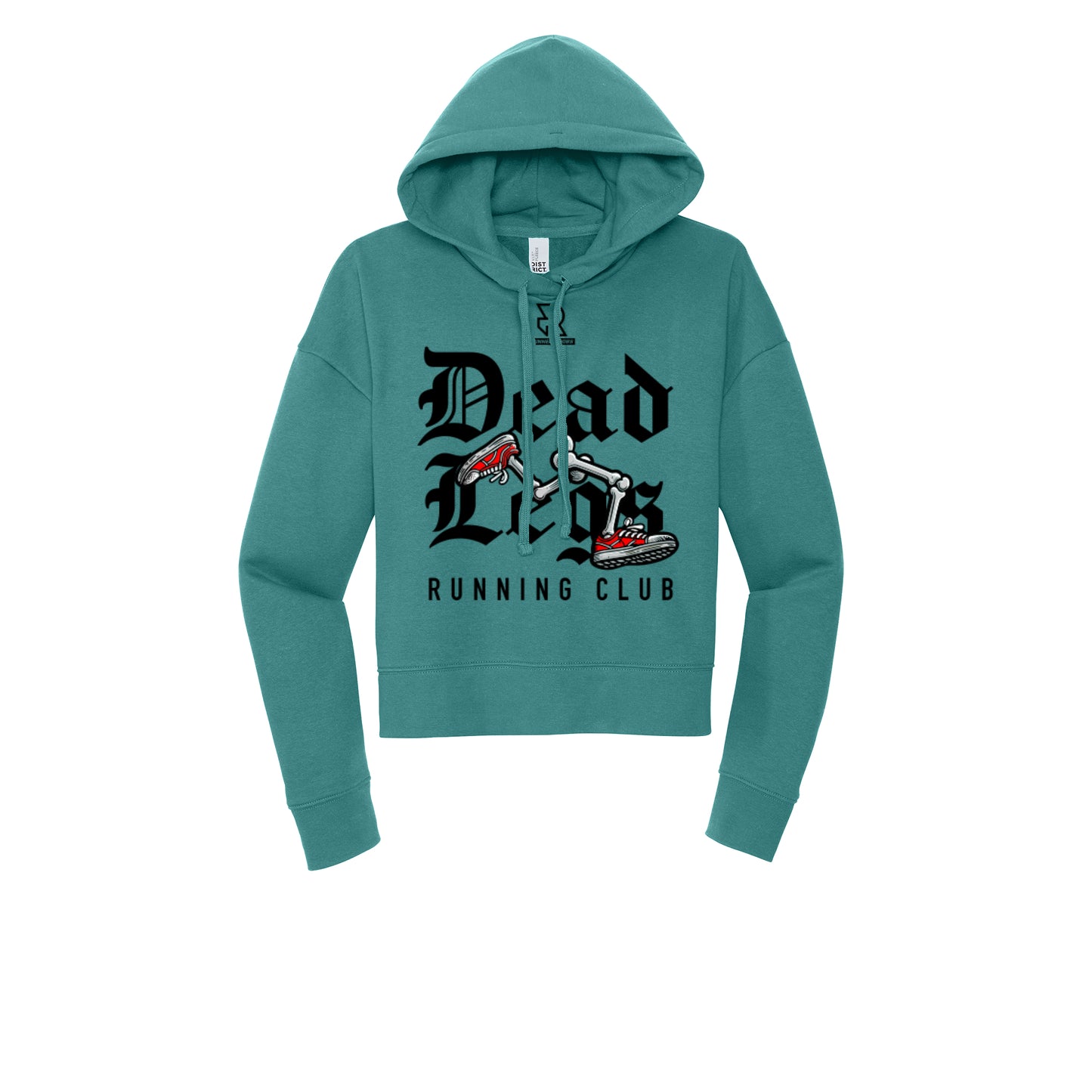 DEAD LEGS (Black) - Womens Fleece Hoodie