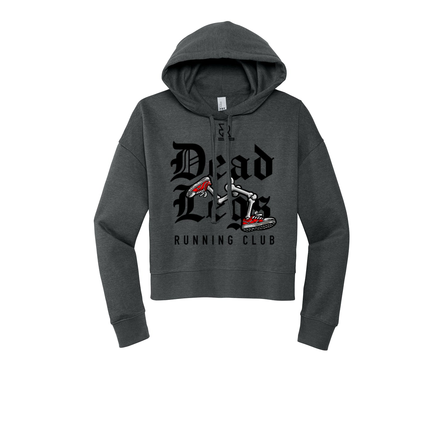 DEAD LEGS (Black) - Womens Fleece Hoodie