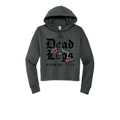 DEAD LEGS (Black) - Womens Fleece Hoodie