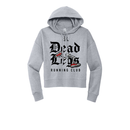 DEAD LEGS (Black) - Womens Fleece Hoodie