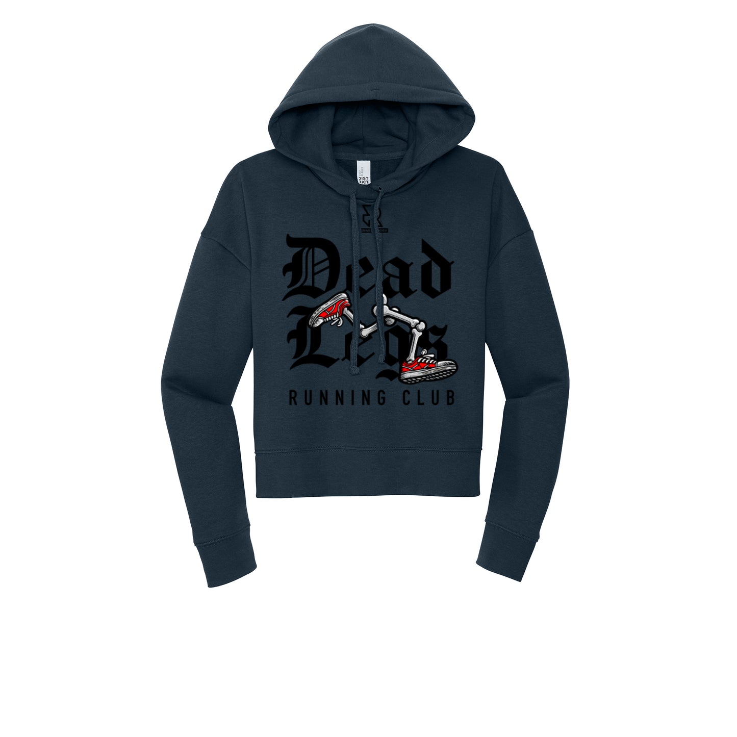 DEAD LEGS (Black) - Womens Fleece Hoodie
