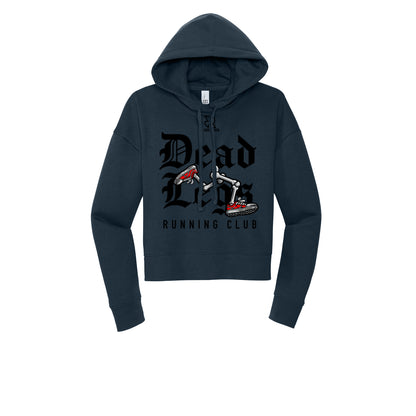 DEAD LEGS (Black) - Womens Fleece Hoodie