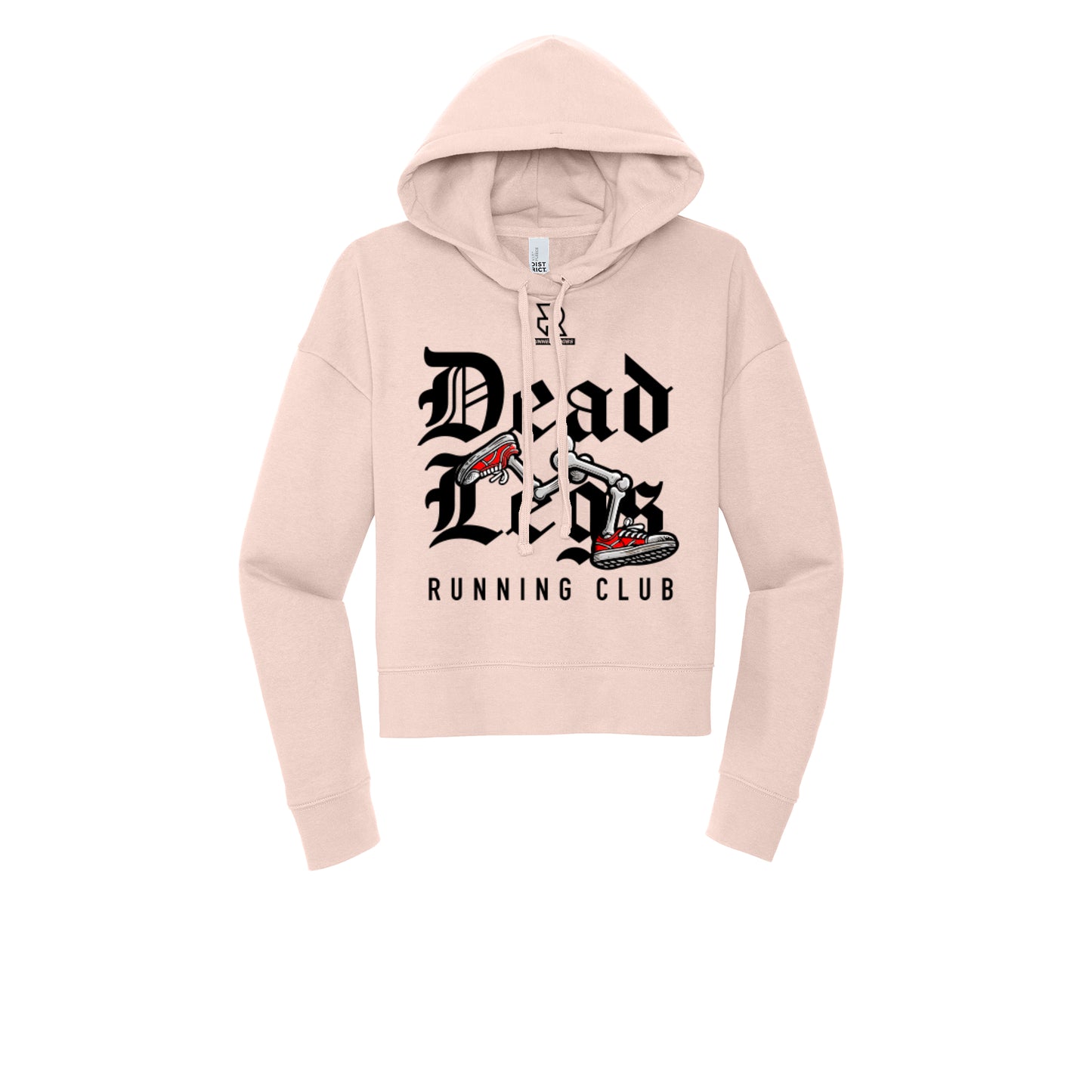 DEAD LEGS (Black) - Womens Fleece Hoodie