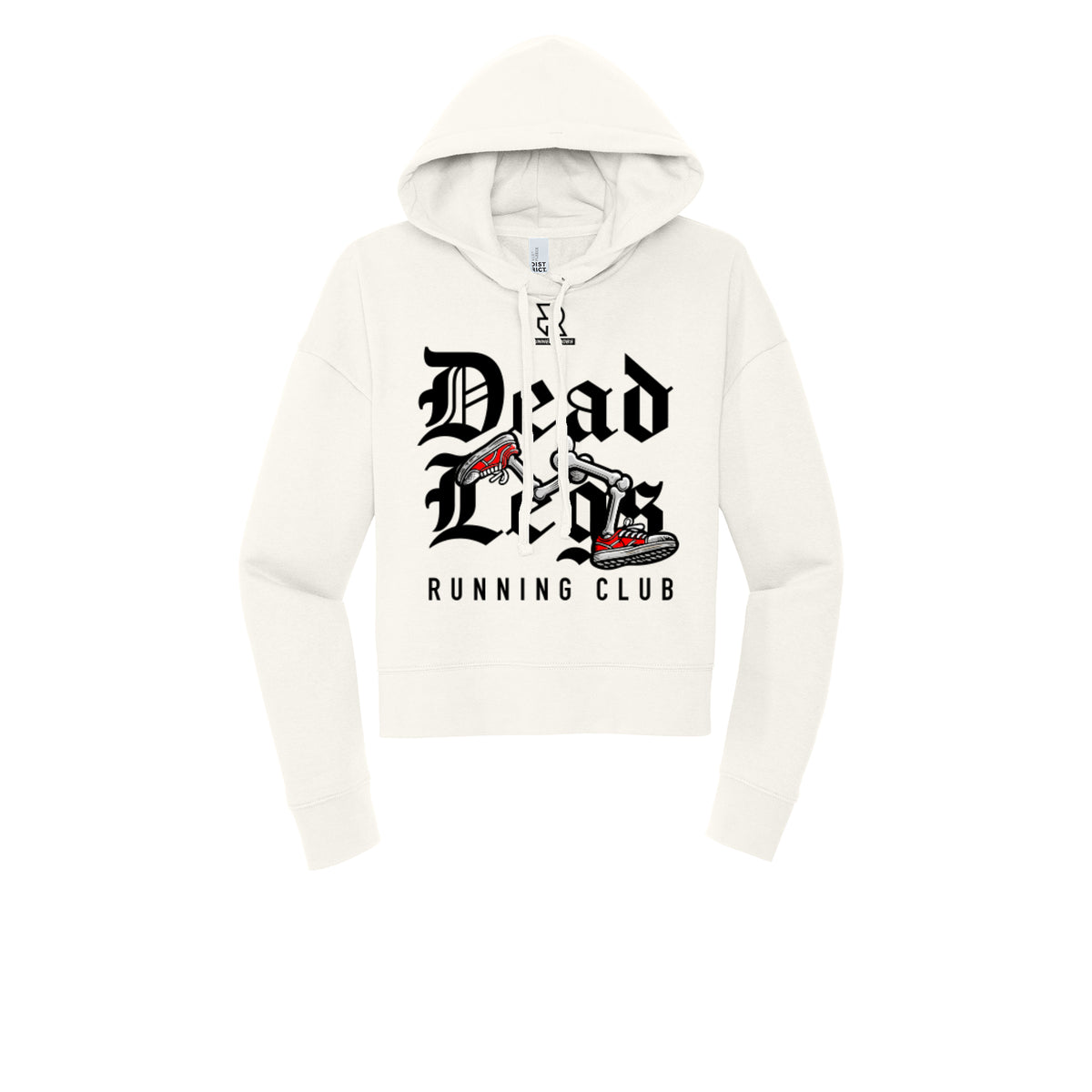 DEAD LEGS (Black) - Womens Fleece Hoodie