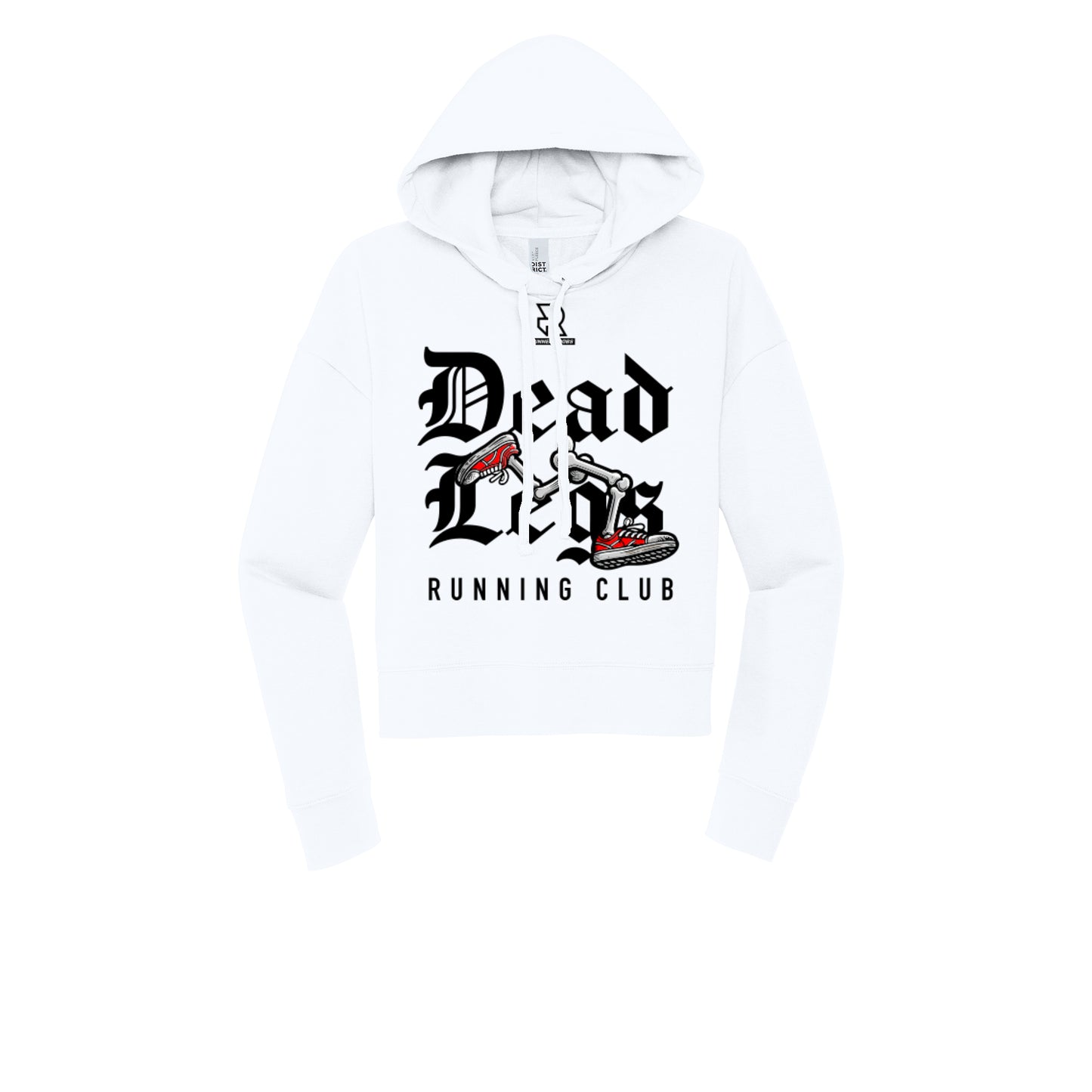 DEAD LEGS (Black) - Womens Fleece Hoodie