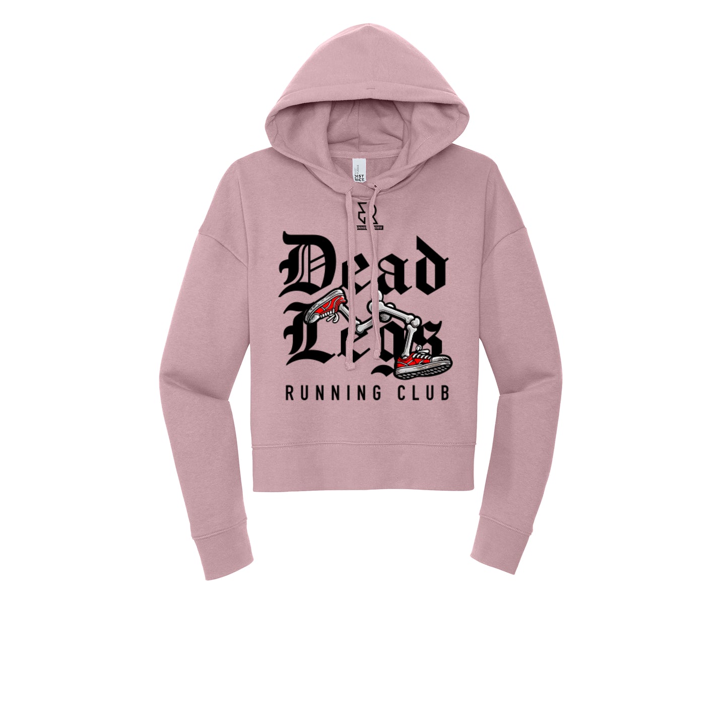 DEAD LEGS (Black) - Womens Fleece Hoodie