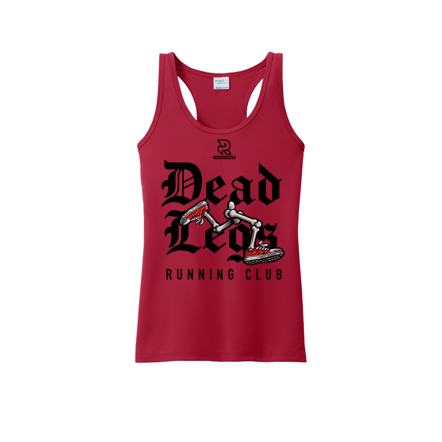 DEAD LEGS (Black) - Womens Performance Tank