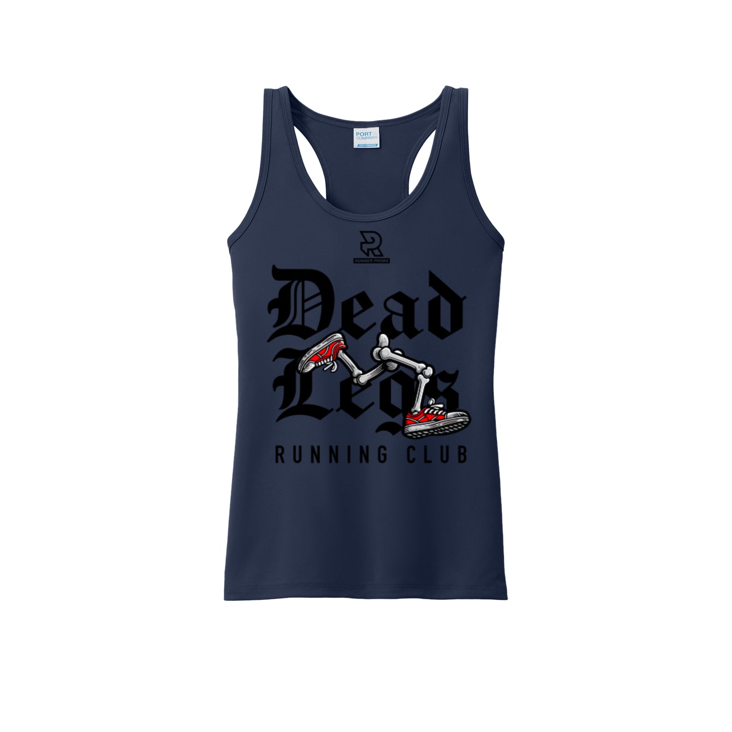 DEAD LEGS (Black) - Womens Performance Tank