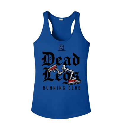 DEAD LEGS (Black) - Womens Competitor Racerback Tank