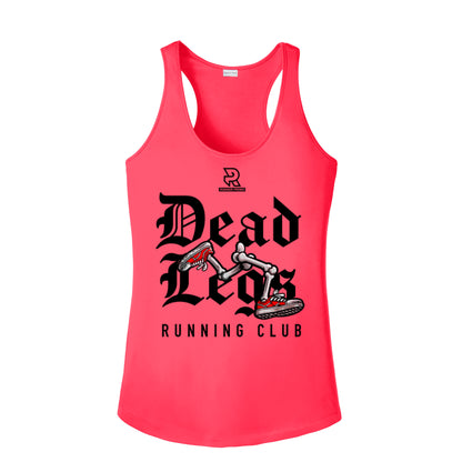 DEAD LEGS (Black) - Womens Competitor Racerback Tank