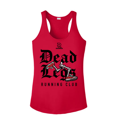 DEAD LEGS (Black) - Womens Competitor Racerback Tank
