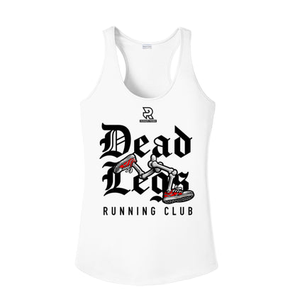 DEAD LEGS (Black) - Womens Competitor Racerback Tank