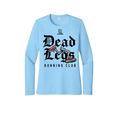 DEAD LEGS (Black) - Womens Pro Long Sleeve Performance Tee
