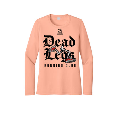 DEAD LEGS (Black) - Womens Pro Long Sleeve Performance Tee