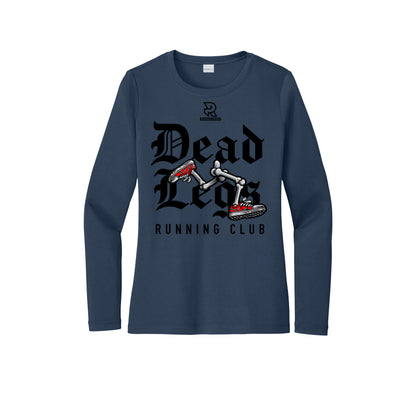 DEAD LEGS (Black) - Womens Pro Long Sleeve Performance Tee