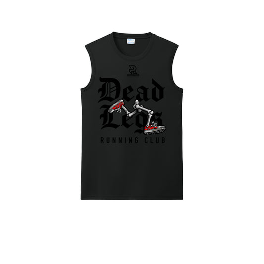 DEAD LEGS (Black) - Sleeveless Performance Tee