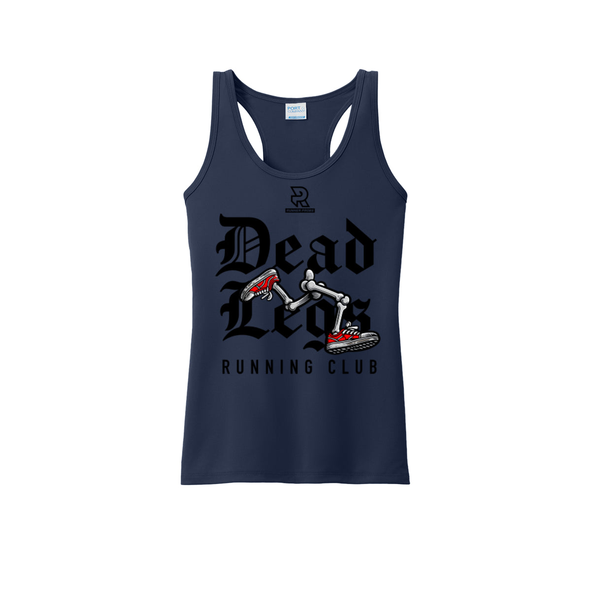 DEAD LEGS (Black) - Womens Performance Tank