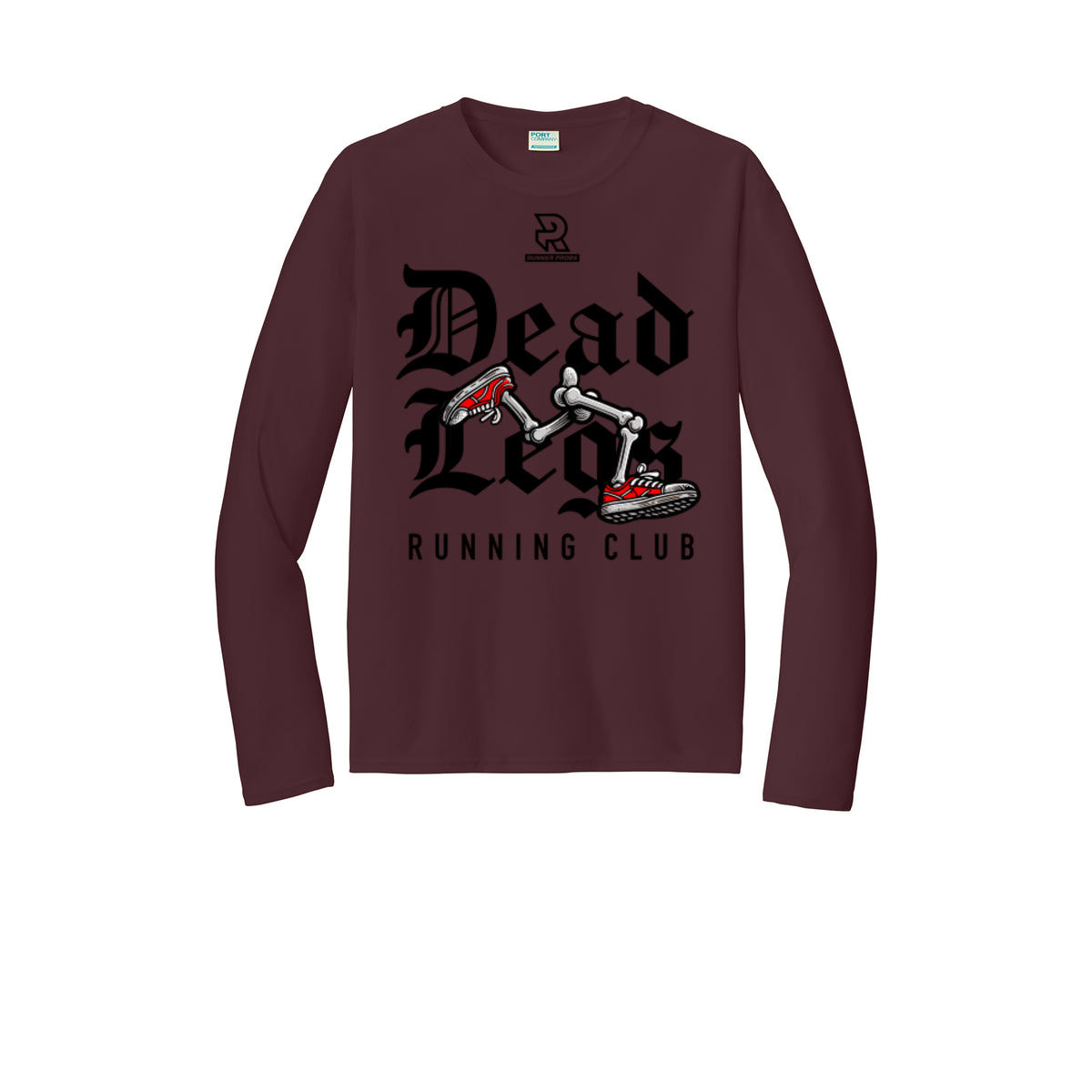 DEAD LEGS (Black) - Long Sleeve Performance Tee