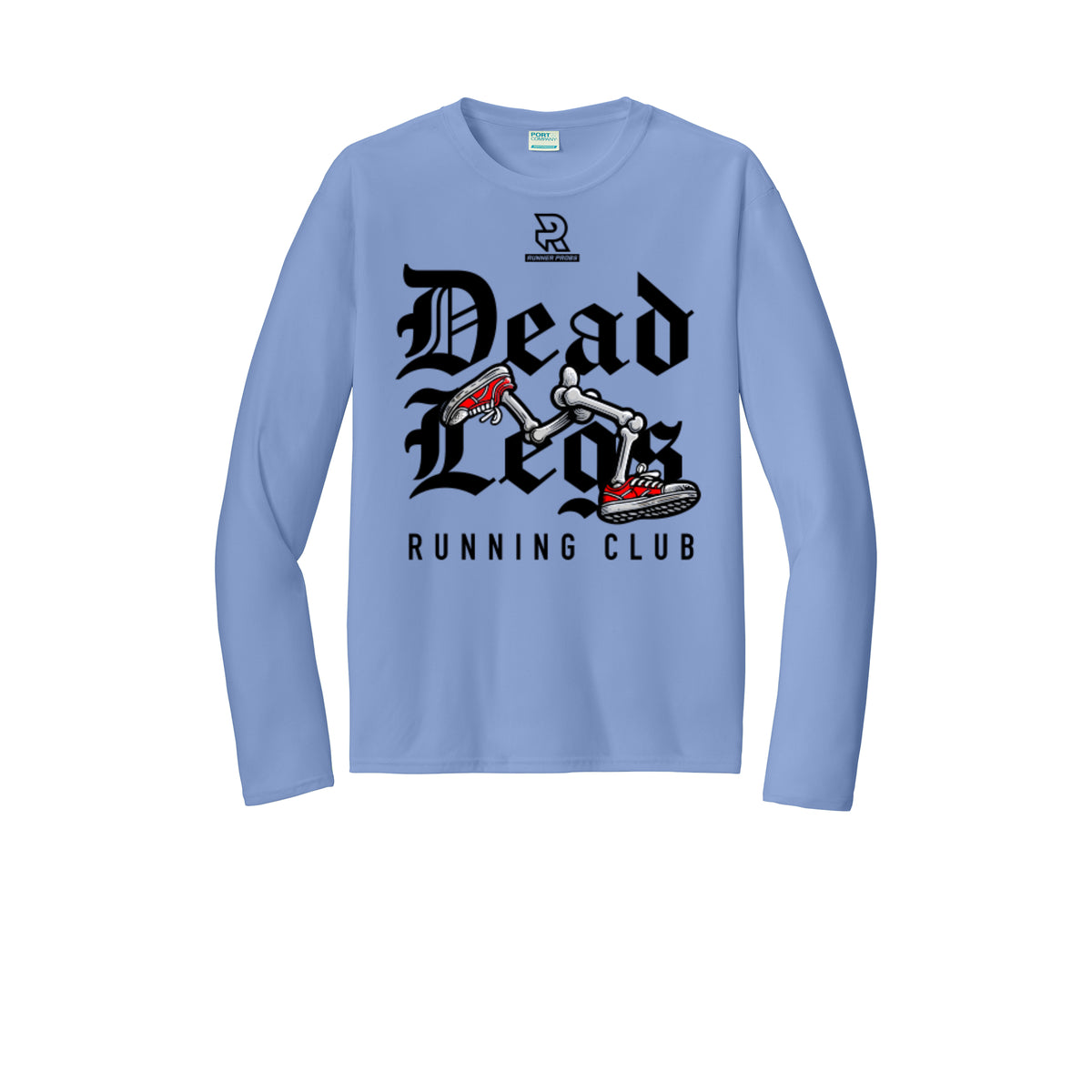 DEAD LEGS (Black) - Long Sleeve Performance Tee
