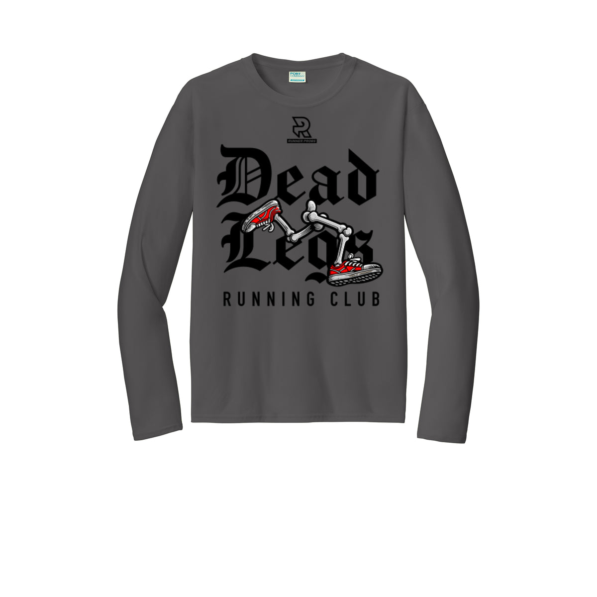 DEAD LEGS (Black) - Long Sleeve Performance Tee
