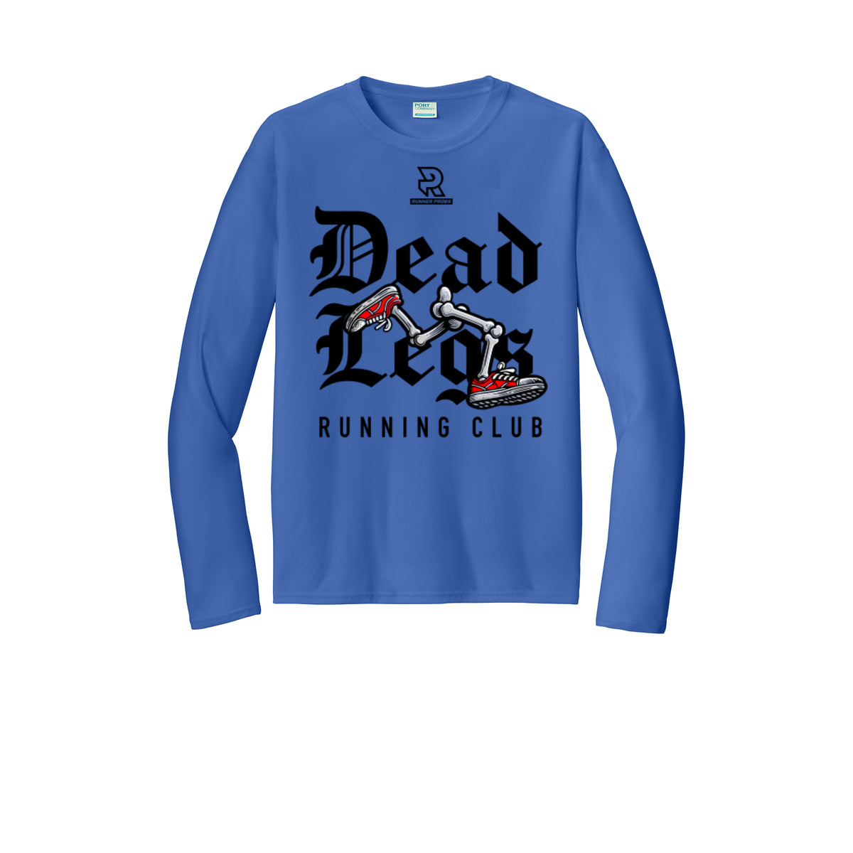 DEAD LEGS (Black) - Long Sleeve Performance Tee