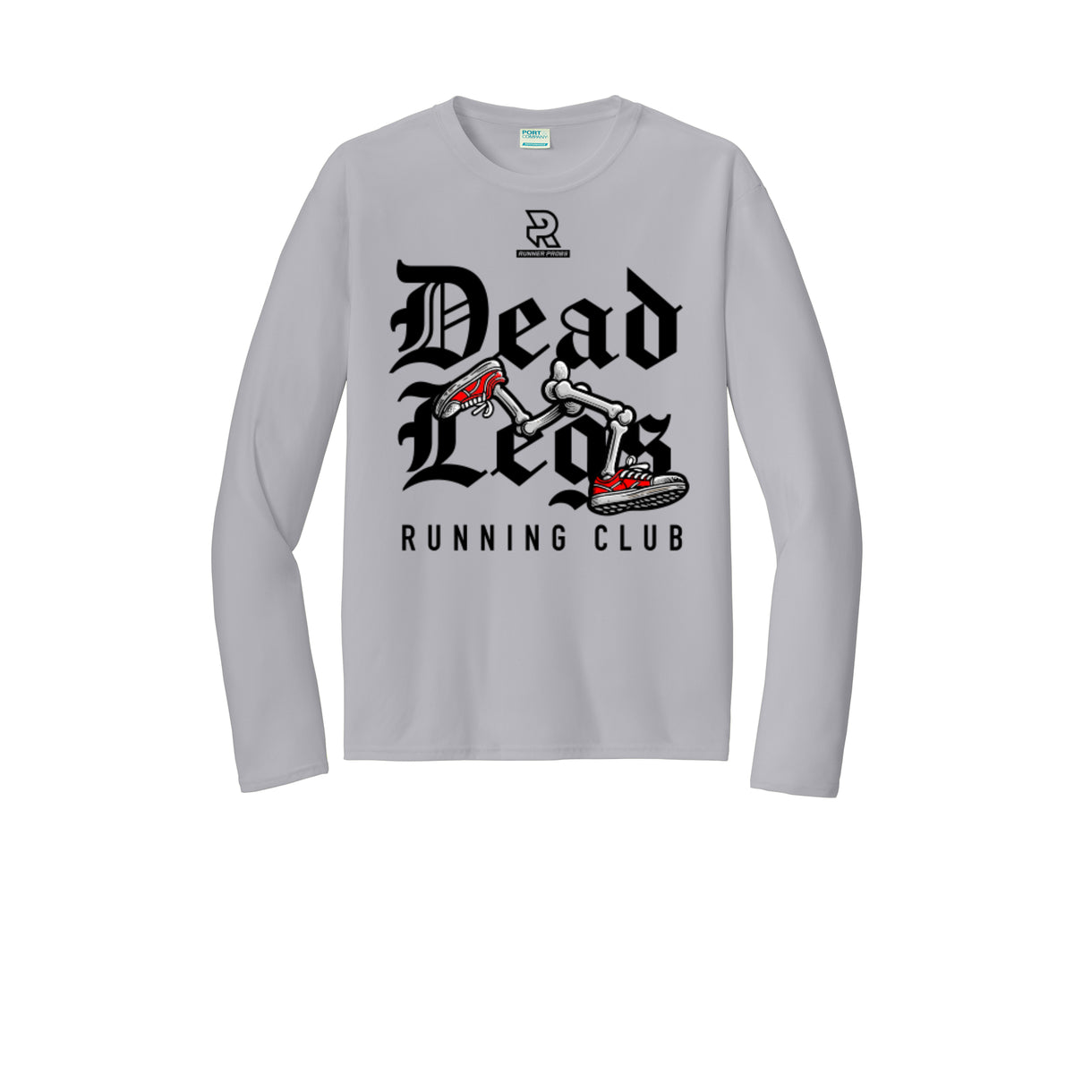 DEAD LEGS (Black) - Long Sleeve Performance Tee