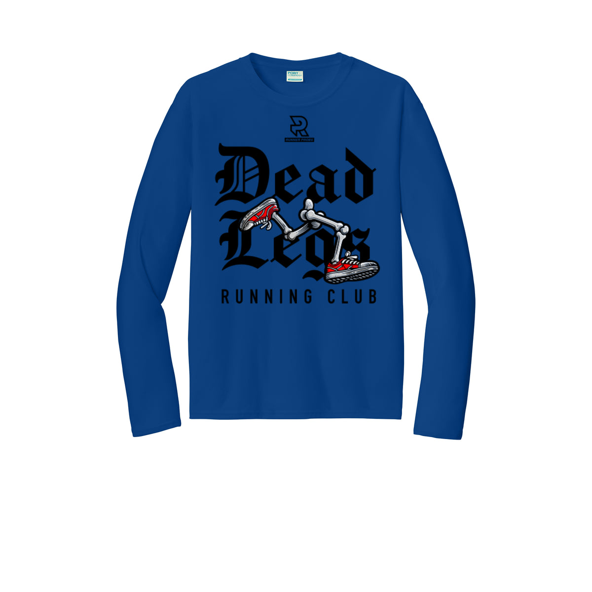 DEAD LEGS (Black) - Long Sleeve Performance Tee