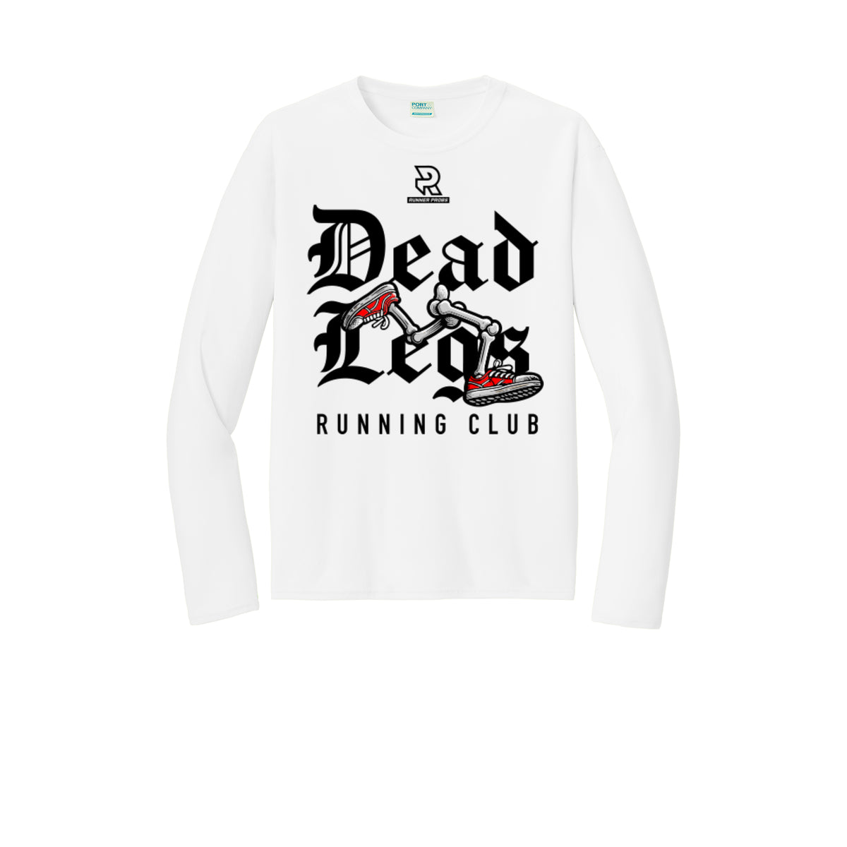 DEAD LEGS (Black) - Long Sleeve Performance Tee