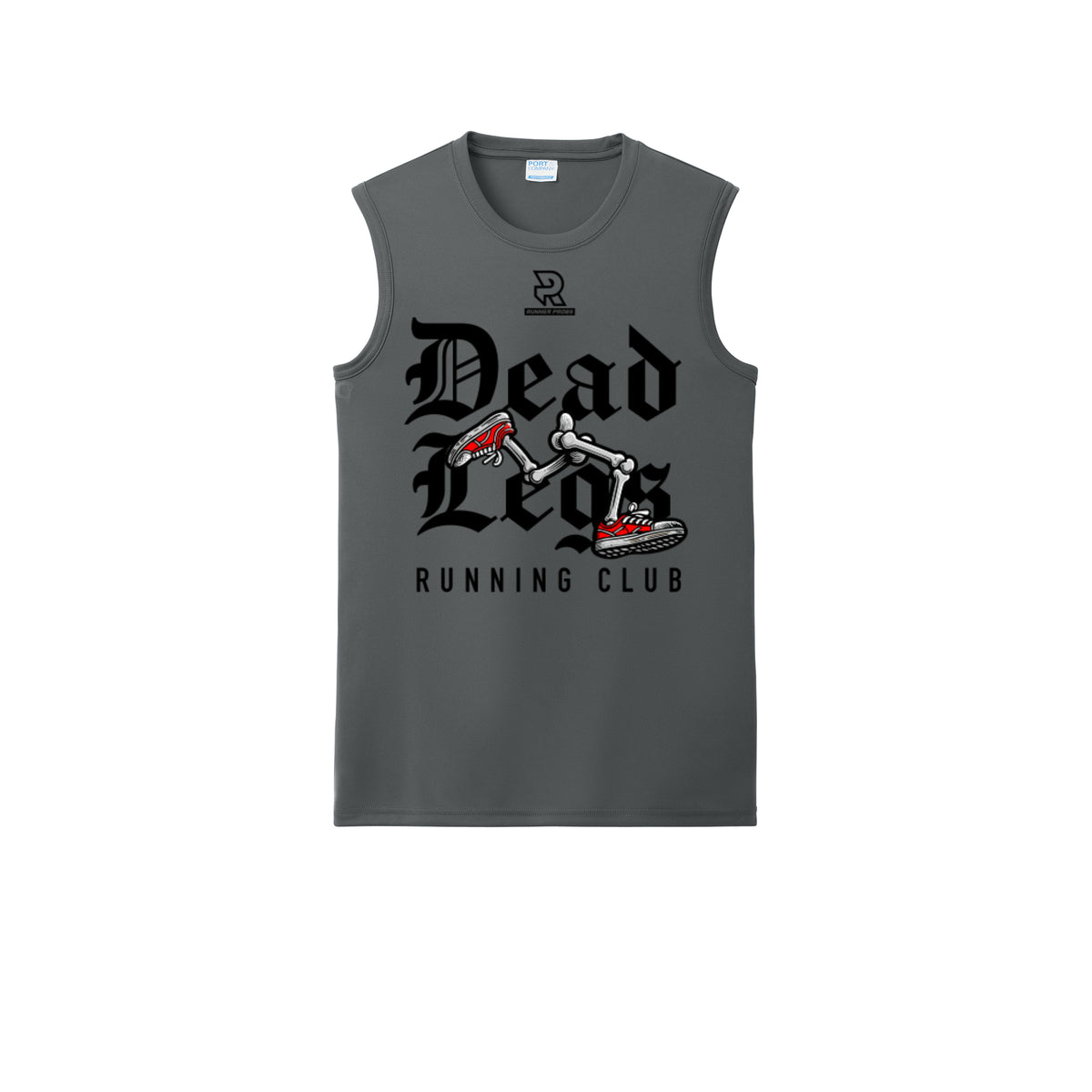 DEAD LEGS (Black) - Sleeveless Performance Tee