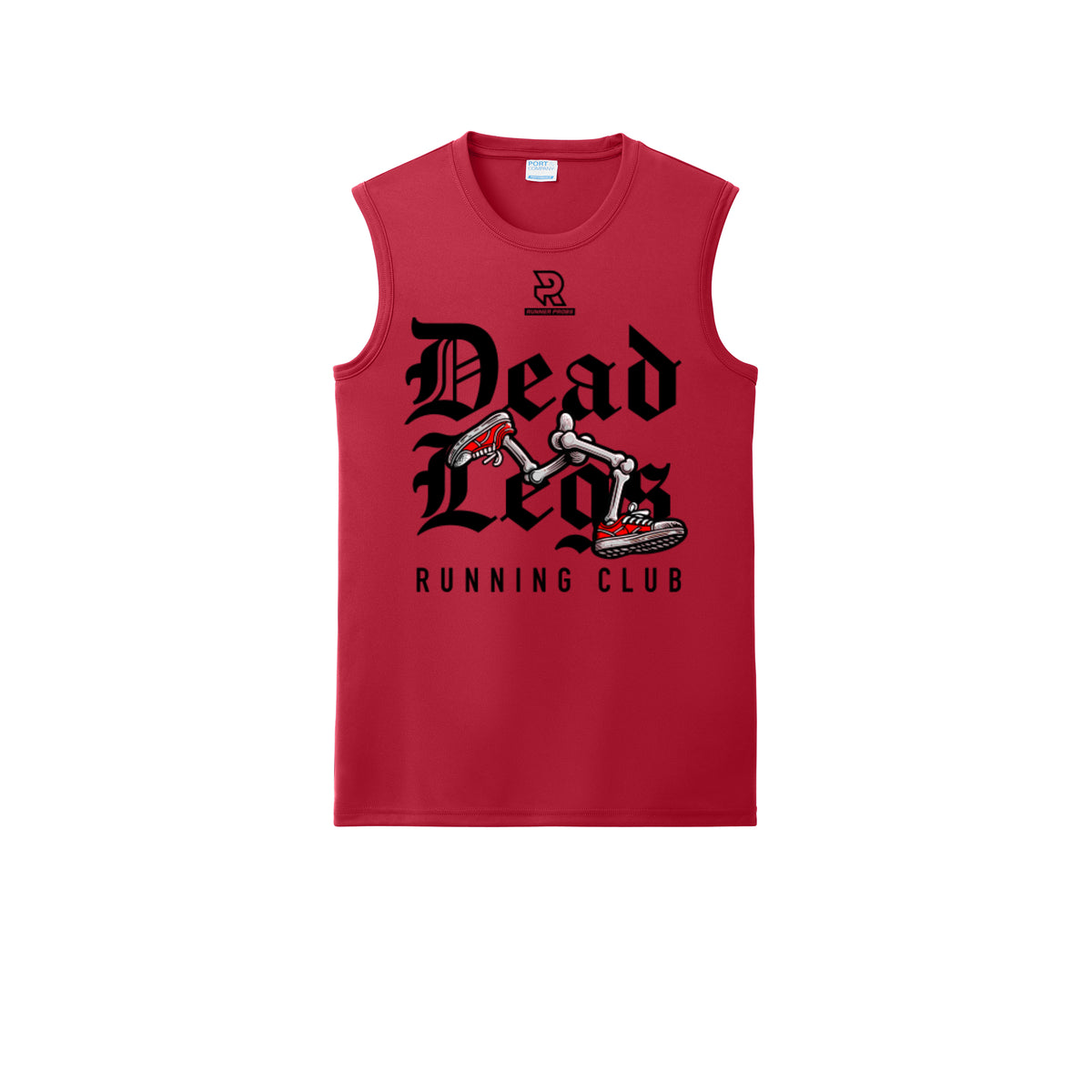 DEAD LEGS (Black) - Sleeveless Performance Tee