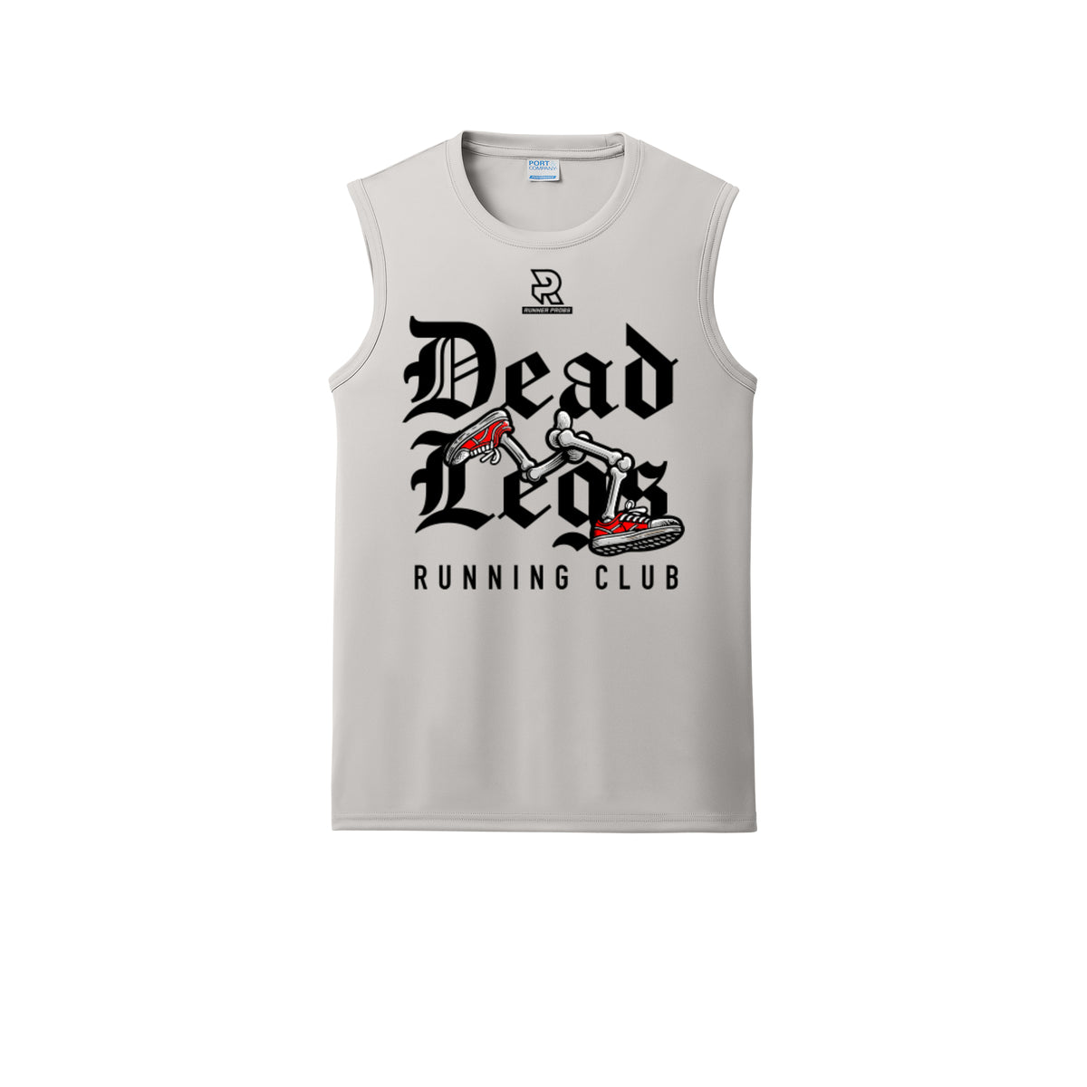 DEAD LEGS (Black) - Sleeveless Performance Tee