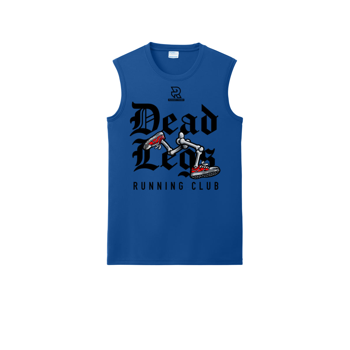 DEAD LEGS (Black) - Sleeveless Performance Tee