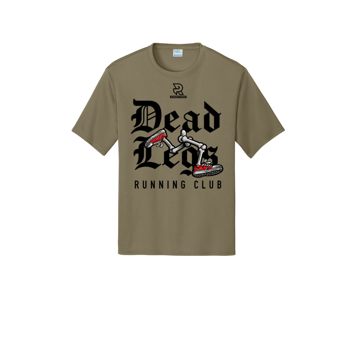 DEAD LEGS (Black) - Short Sleeve Performance Tee
