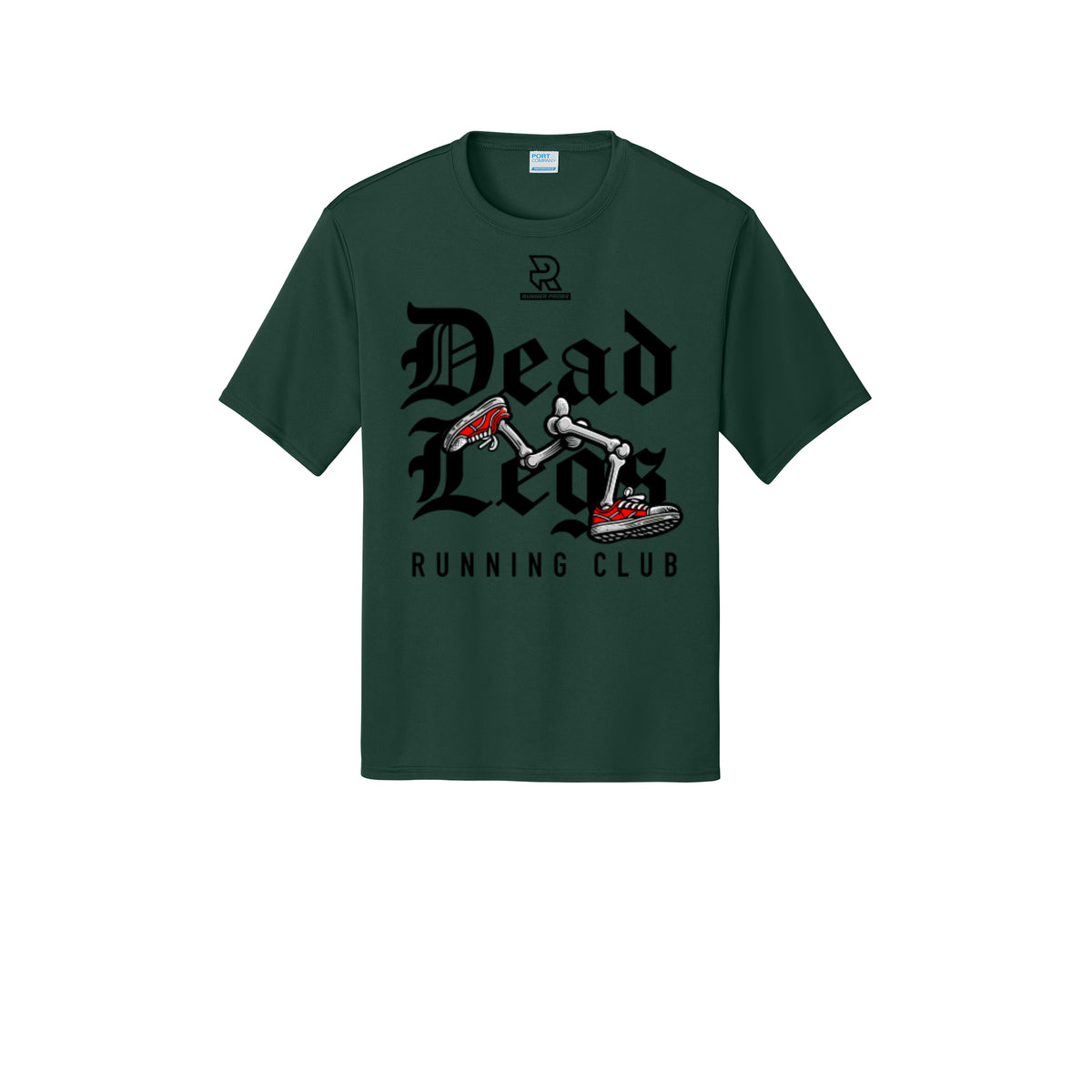 DEAD LEGS (Black) - Short Sleeve Performance Tee