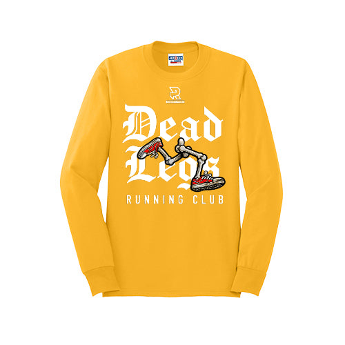 DEAD LEGS (White) - Long Sleeve 50/50 Tee