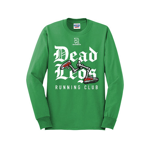 DEAD LEGS (White) - Long Sleeve 50/50 Tee