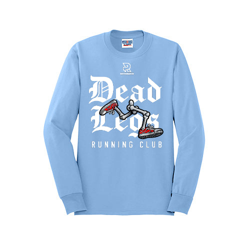 DEAD LEGS (White) - Long Sleeve 50/50 Tee