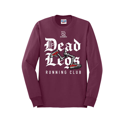 DEAD LEGS (White) - Long Sleeve 50/50 Tee