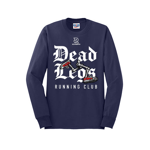 DEAD LEGS (White) - Long Sleeve 50/50 Tee