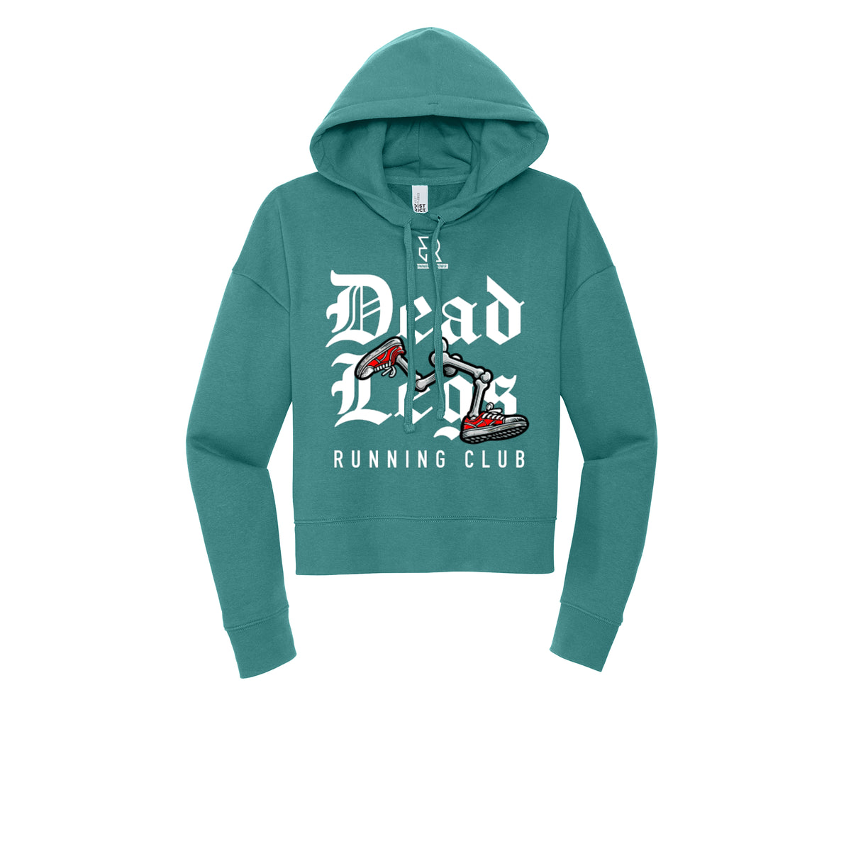 DEAD LEGS (White) - Womens Fleece Hoodie