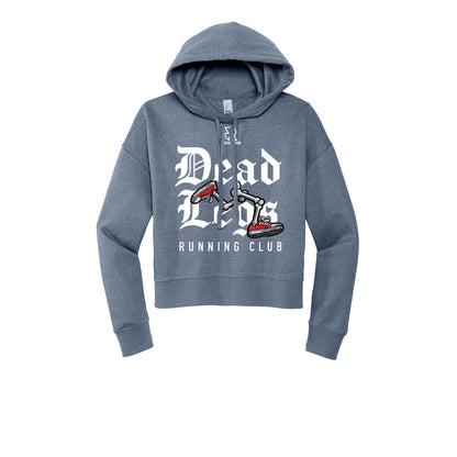 DEAD LEGS (White) - Womens Fleece Hoodie