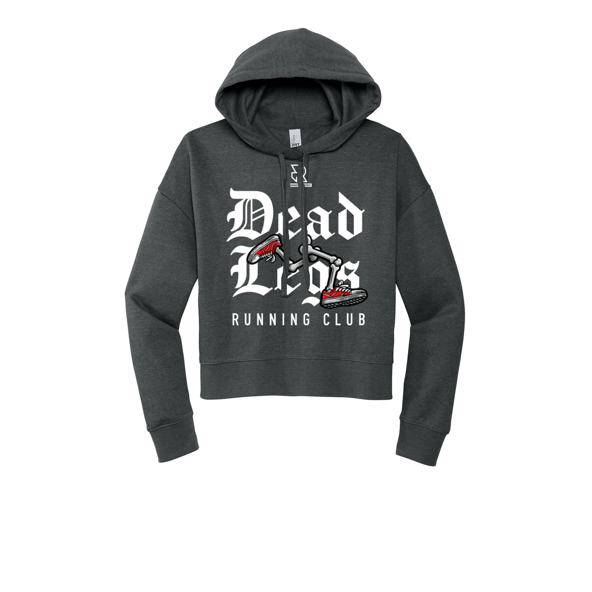 DEAD LEGS (White) - Womens Fleece Hoodie