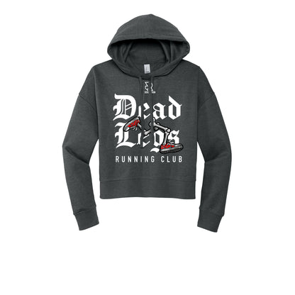 DEAD LEGS (White) - Womens Fleece Hoodie
