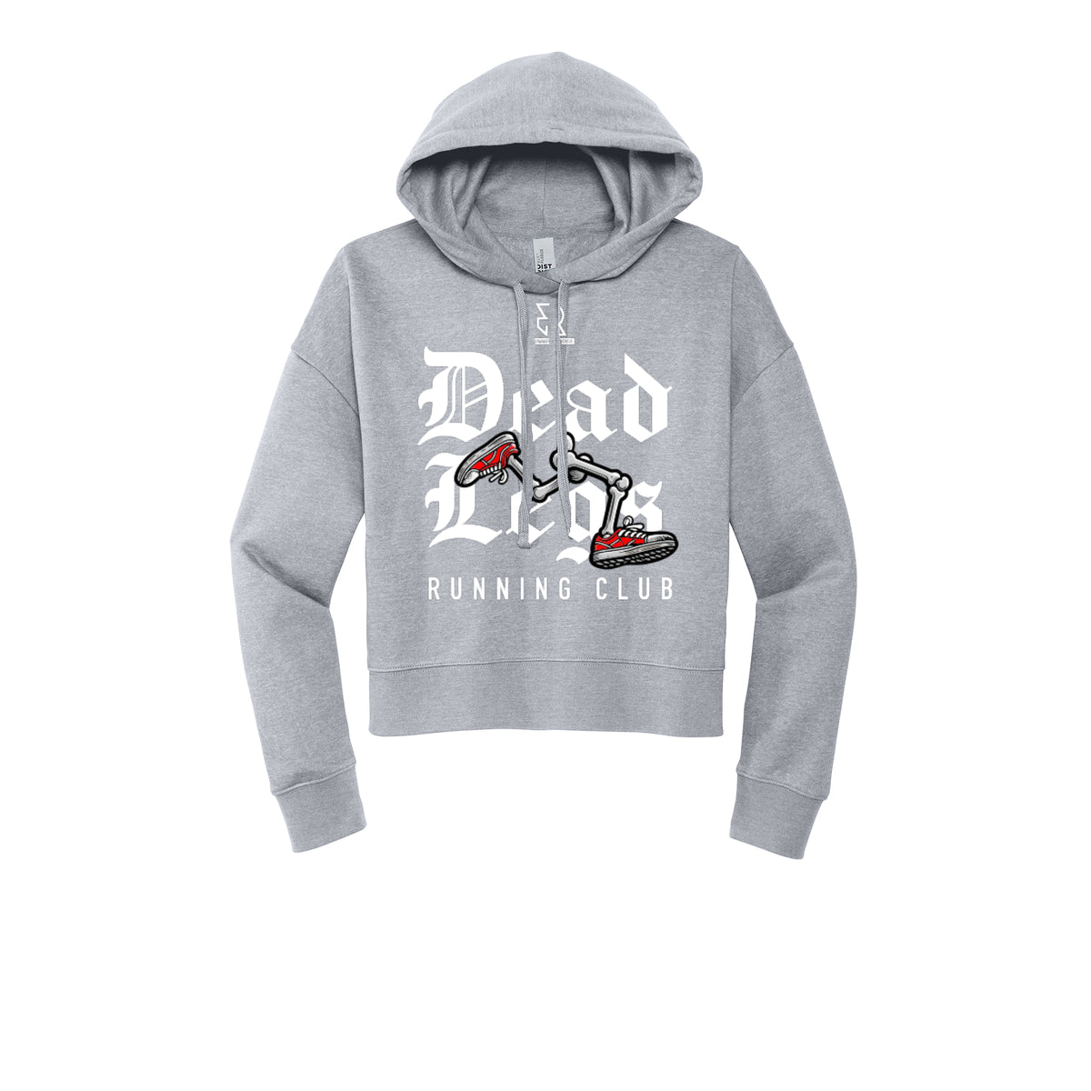 DEAD LEGS (White) - Womens Fleece Hoodie