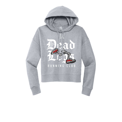 DEAD LEGS (White) - Womens Fleece Hoodie