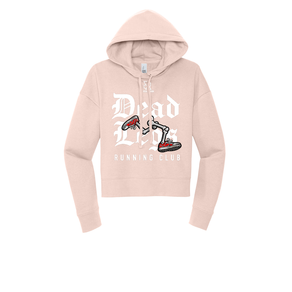 DEAD LEGS (White) - Womens Fleece Hoodie