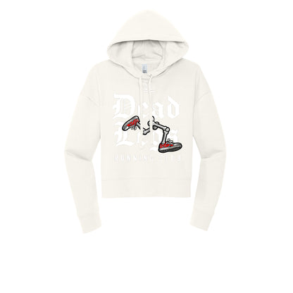 DEAD LEGS (White) - Womens Fleece Hoodie