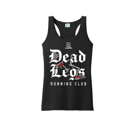 DEAD LEGS (White) - Womens Performance Tank