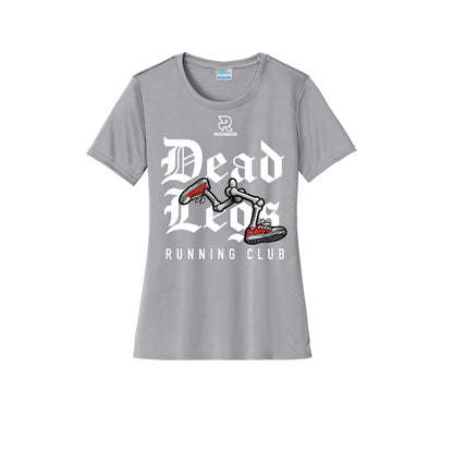 DEAD LEGS (White) - Womens Short Sleeve Performance Tee