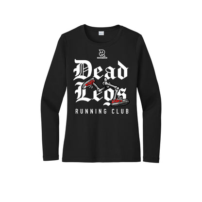DEAD LEGS (Black) - Womens Pro Long Sleeve Performance Tee